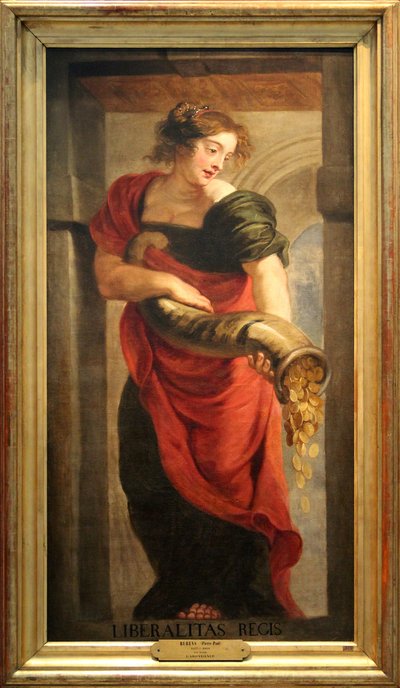 La Liberalità del Re da Jan van den Hoecke